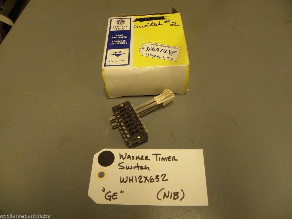 GE Washer WH12X632 Timer Switch NEW IN BOX GE Washer WH12X632 Timer Switch NEW IN BOX